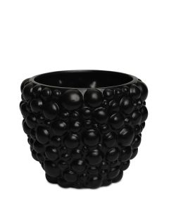 SOAP MATTSVART KRUKA D13CM H16CM