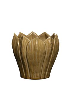 LINNÉA GUL KRUKA D12,5CM H13,5CM