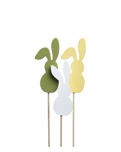 STICKS PÅSKHARE MIX L10CM