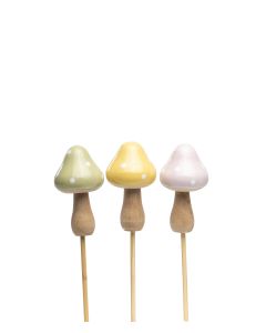 STICKS SVAMP PASTELL TOPPIG MIX H5CM