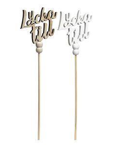 STICKS LYCKA TILL TRÄ MIX B6,5CM