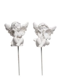ÄNGEL STICKS VIT H5CM