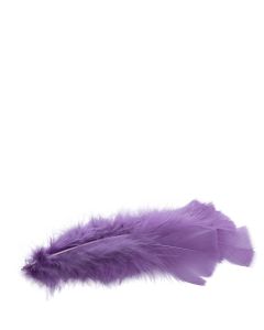 FJÄDRAR 5-PACK MÖRK LILA