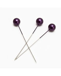 PÄRLA PÅ NÅL 20 MMX 9CM M LILA 50/BOX