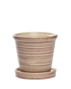 BRIGHTON MED ROSA FAT D13CM H13CM