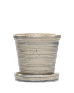 BRIGHTON MED BLÅ FAT D13CM H13CM