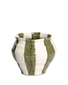 KIVIK GRÖN KRUKA D18CM H14,5CM