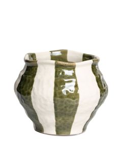 KIVIK GRÖN KRUKA D21CM H16CM