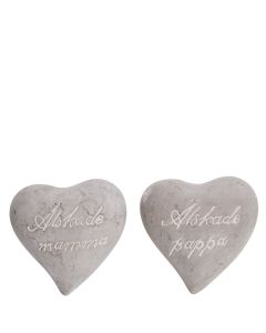 CEMENT MAMMA/PAPPA HJÄRTA B11CM