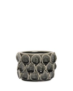 NOOMI GRÅ KRUKA D10,5CM L9,5CM