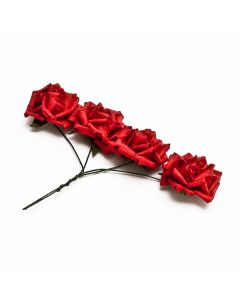 STICKS RÖD PAPPERSROS (20 st) B13CM