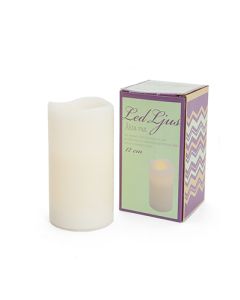 LEDLJUS VAX MED TIMER D7,5CM H12 cm