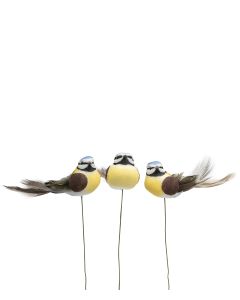 FÅGELSTICKS BLÅMES B8,5CM