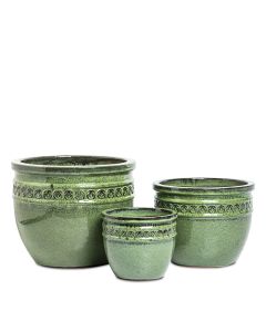 DALARÖ STENGODSKRUKA FRESHGRÖN ÄPPELGRÖN S/3