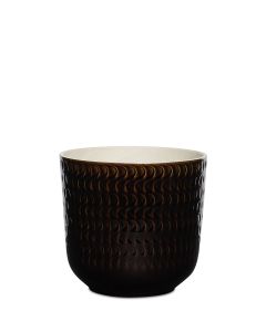 SAGA BLANK BRUN KRUKA D19CM H19CM