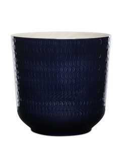 SAGA MÖRKBLÅ KRUKA D28CM H29CM