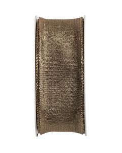 BAND ANTIK GULD M. TRÅD L20M B40MM