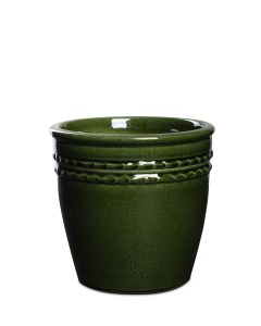 CORDA GRÖN KRUKA D13CM * H14,5CM