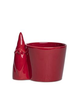 GÖSTA RÖD KRUKA D12,5CM H11CM