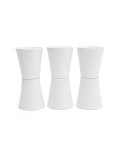 ORKIDÉ MATTVIT HALVPALL D12,5 H15CM