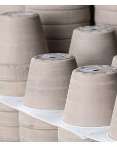 LERKRUKA GRÅ HALVPALL S/5 D13,15,17,19CM MIX