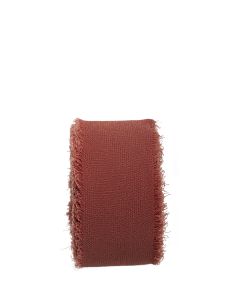 BAND CHIFFON RAW ROST L10M B40MM