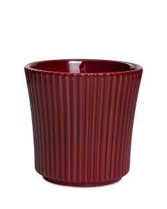 BORGÅ RÖD KRUKA D12CM H13CM