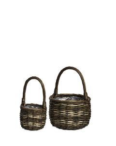 KALIX RUND MED GREPE KORG S/2