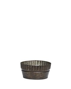 ODETTE BRONS SKÅL METALL D16CM H7,5CM