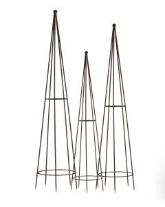 VÄXTSPALJÉ JÄRN ANTIKBRUN S/3
