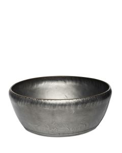 INIS GRÅ SKÅL METALL D28CM H11CM