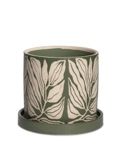 SONJA M GRÖN CYLINDER H14*D12,5 CM