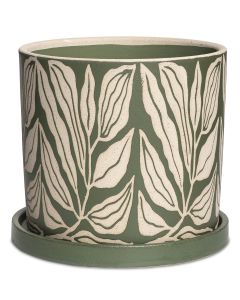 SONJA M GRÖN CYLINDER H19,5*D18 CM