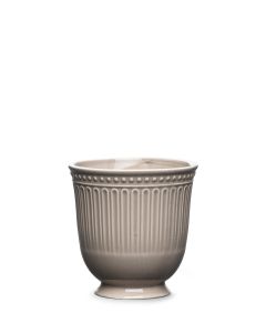 ALLIS GRÅ KRUKA D10CM H11CM