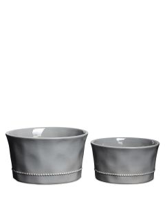 SVEA GRÅ SKÅL RUND S/2 D14/17CM H8/10CM