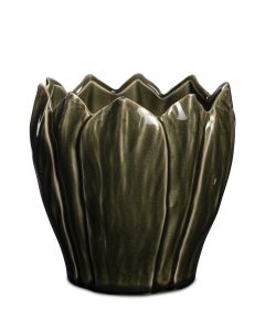 LINNÉA GRÖN KRUKA D16,5CM H19CM