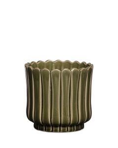 WIWIE GRÖN KRUKA D12,5CM H13CM