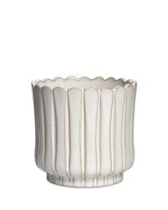 WIWIE CREAM KRUKA D12,5CM H13CM