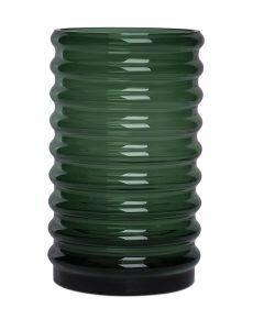 GLASVAS STORM GRÖN D18CM H30CM