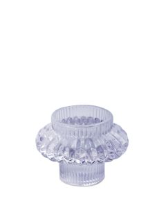 NEA LJUSSTAKE KLARGLAS D8CM H6CM