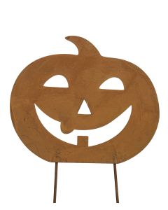 TRÄDGÅRDSSTICKS HALLOWEENPUMPA ROST B17