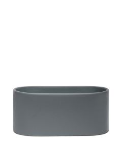 DOPPIO GRÅ SKÅL OVAL 24*12,5*11