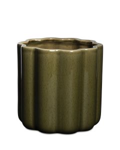 REYKA GRÖN KRUKA D15,5CM H18,5CM