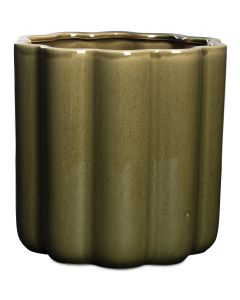 REYKA GRÖN KRUKA D19CM H23,5CM