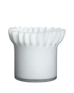 SPRITS VIT GLASKRUKA D19CM H19CM