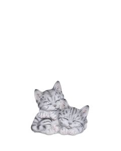 KATTUNGAR GRÅ L13CM B14,5CM H14,5CM