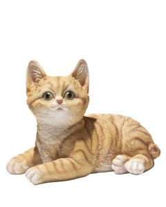 KATT TITTAR UPP RÖD L18CM