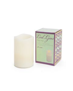 LEDLJUS VAX MED TIMER D7,5CM H10 cm