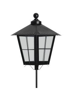 GRAVLYKTA LITEN M KULA SVART H25CM