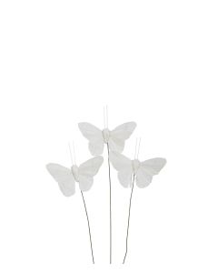 FJÄRIL STICKS 5CM VIT